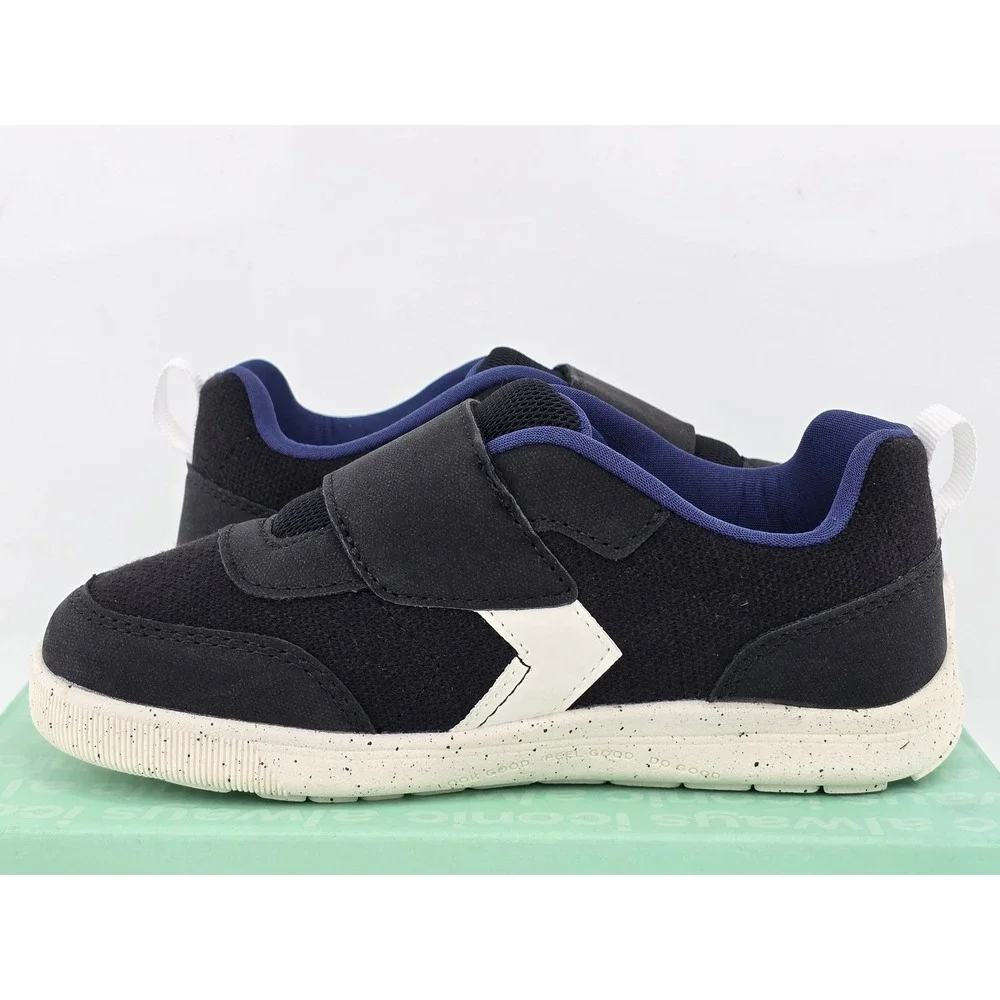 Dr. Scholl's Be True Toddler Shoes 12M Black Hook Loop Sneakers -Excellent